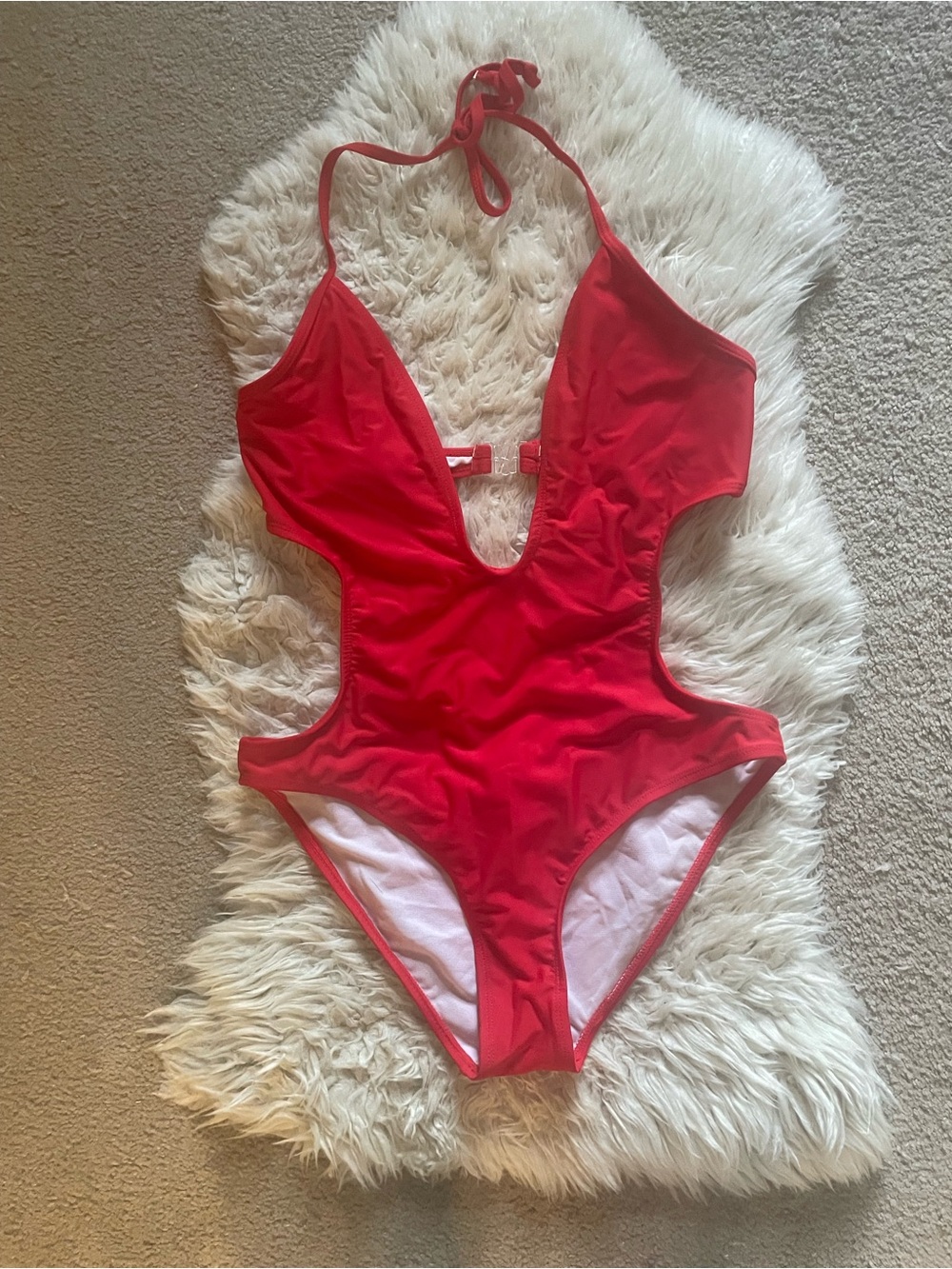 Red Women’s ' One-Piece Swimsuit